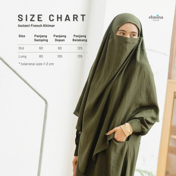 Syifa Instant French Khimar - Image 9