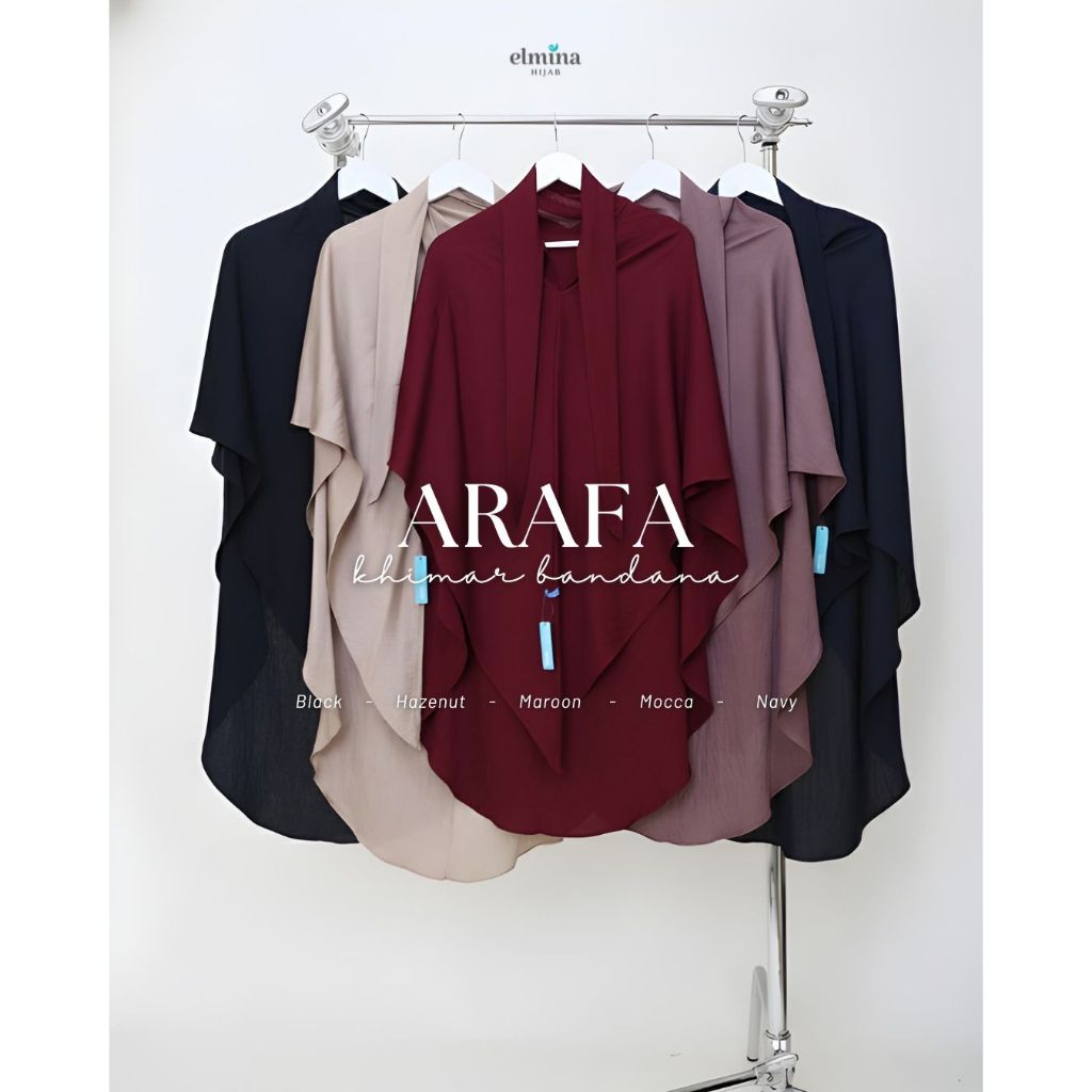 Elmina Hijab - Arafa Khimar Bandana - Image 5