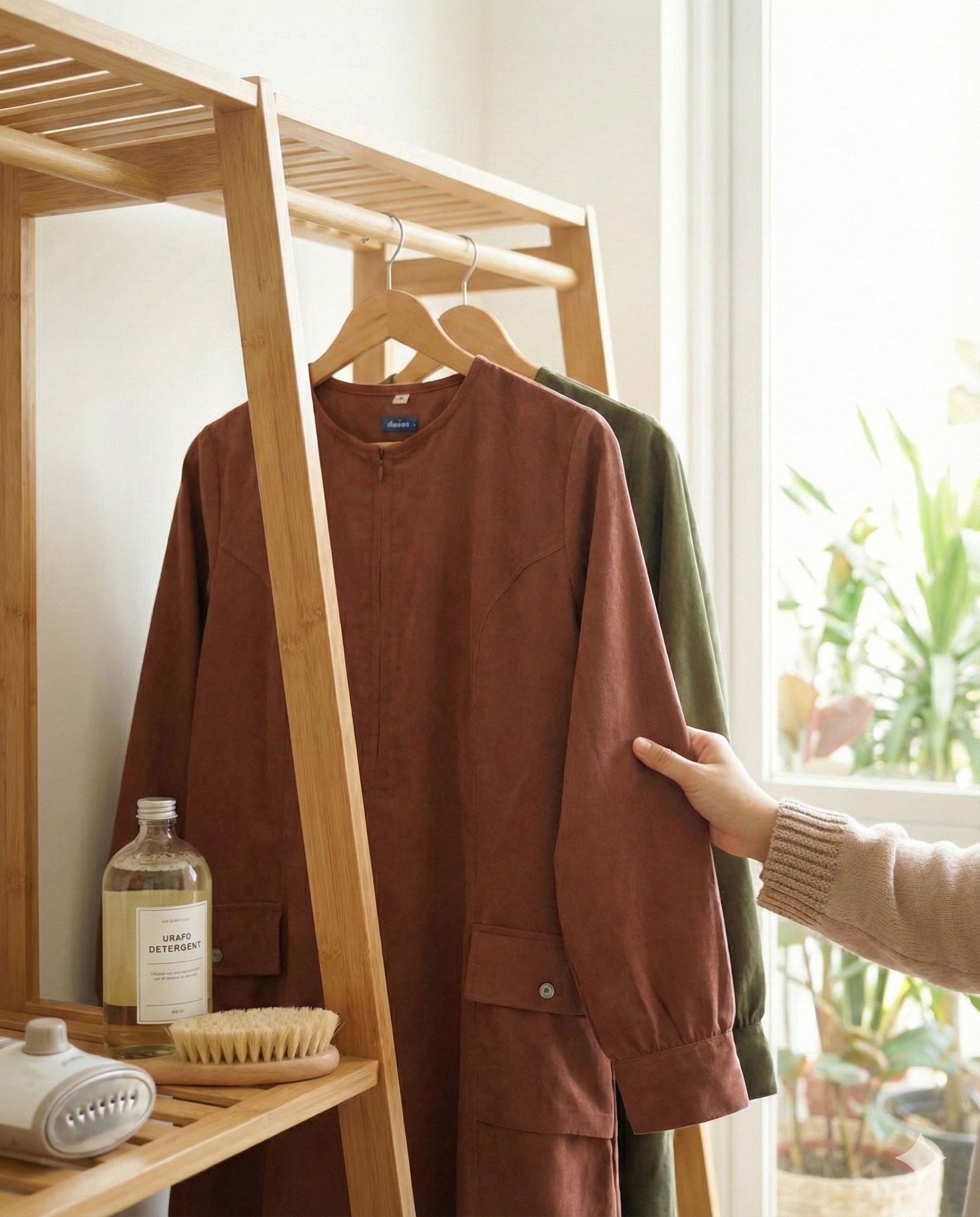 Cara Mencuci Gamis Bahan Baby Corduroy Agar Tetap Lembut & Awet (Tanpa Laundry)